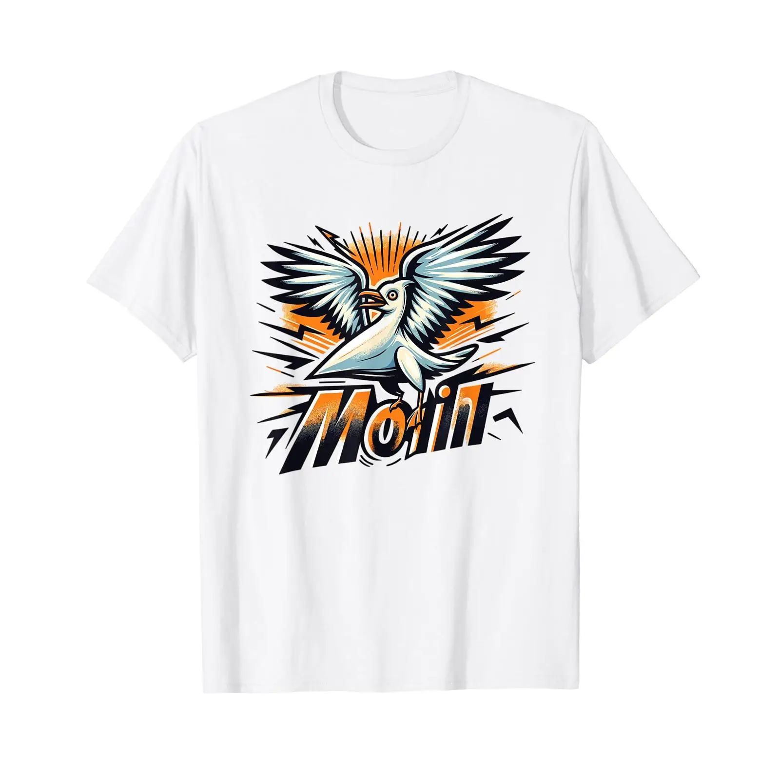 Футболка Moin Seagull с надпис – обзор и цена Vintage Fashion Hamburg